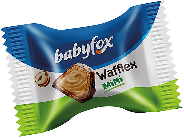 BabyFox Wafflex mini, вафельные конфеты (КДВ)